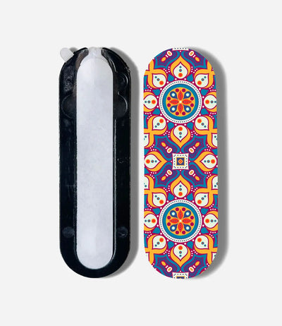 Funky Retro Mandala Print Pop Slider