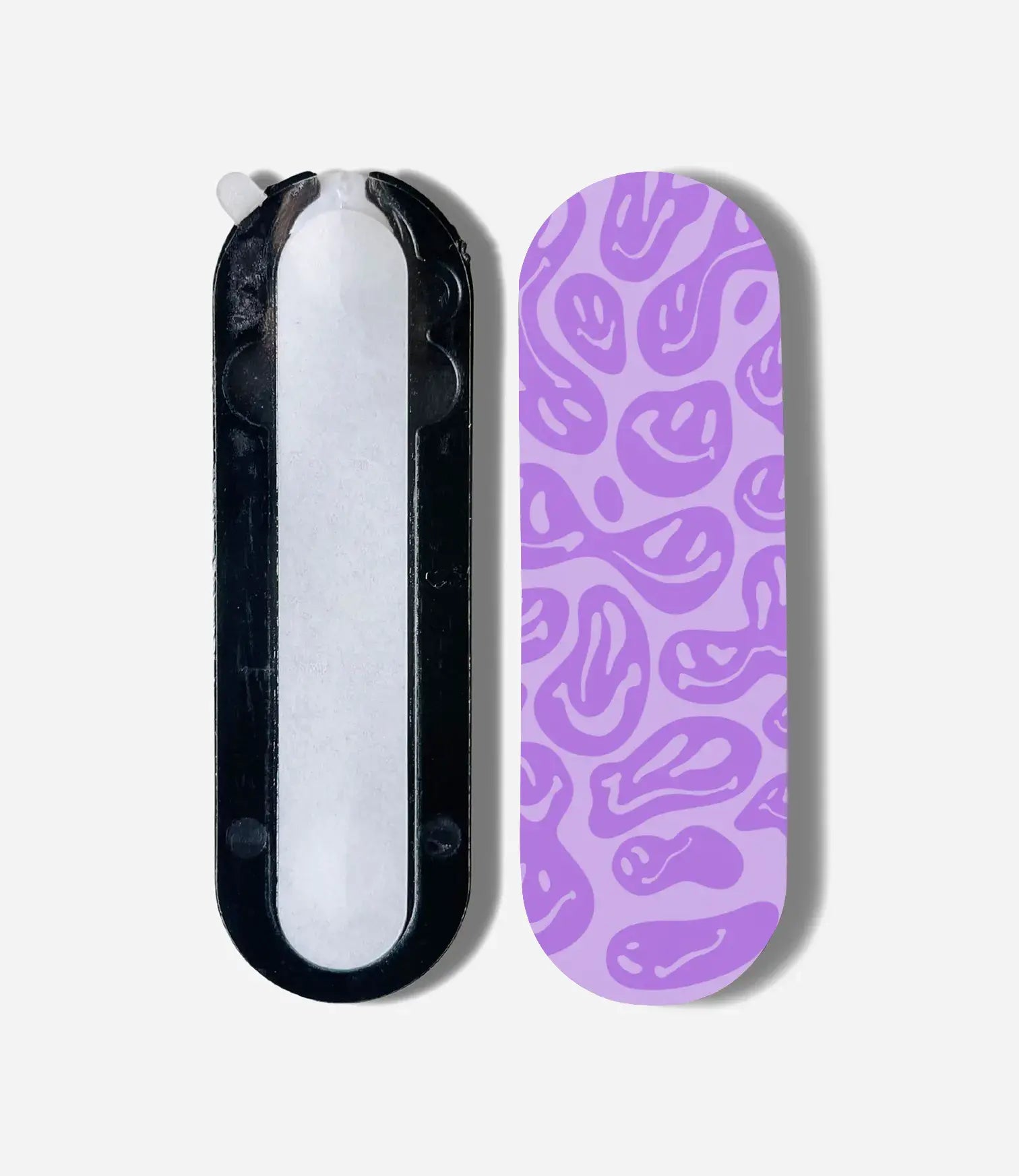 Y2K Pastel Purple Dripping Smiley Pop Slider