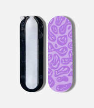Load image into Gallery viewer, Y2K Pastel Purple Dripping Smiley Pop Slider
