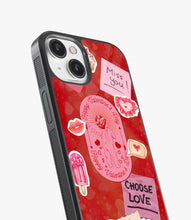 Load image into Gallery viewer, Choose Love Glass Phone Case
