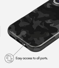 Load image into Gallery viewer, Stealth Night Camo Glossy Armoured Case
