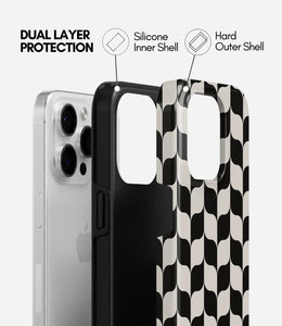 Retro Sway Glossy Armoured Case