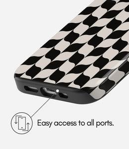 Retro Sway Glossy Armoured Case