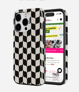 Retro Sway Glossy Armoured Case
