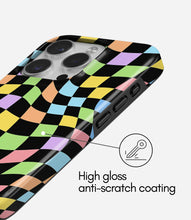 Load image into Gallery viewer, Candy Wave Check Glossy Armoured Case
