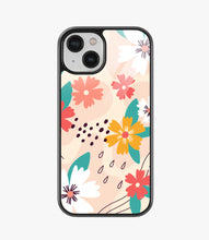 Load image into Gallery viewer, Periwinkle Floral Glass Case
