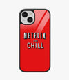 Netflix & Chill Glass Case