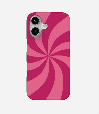 Y2k Red Swirl Case
