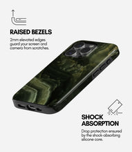 Load image into Gallery viewer, Emerald Onyx Glossy Armoured Case
