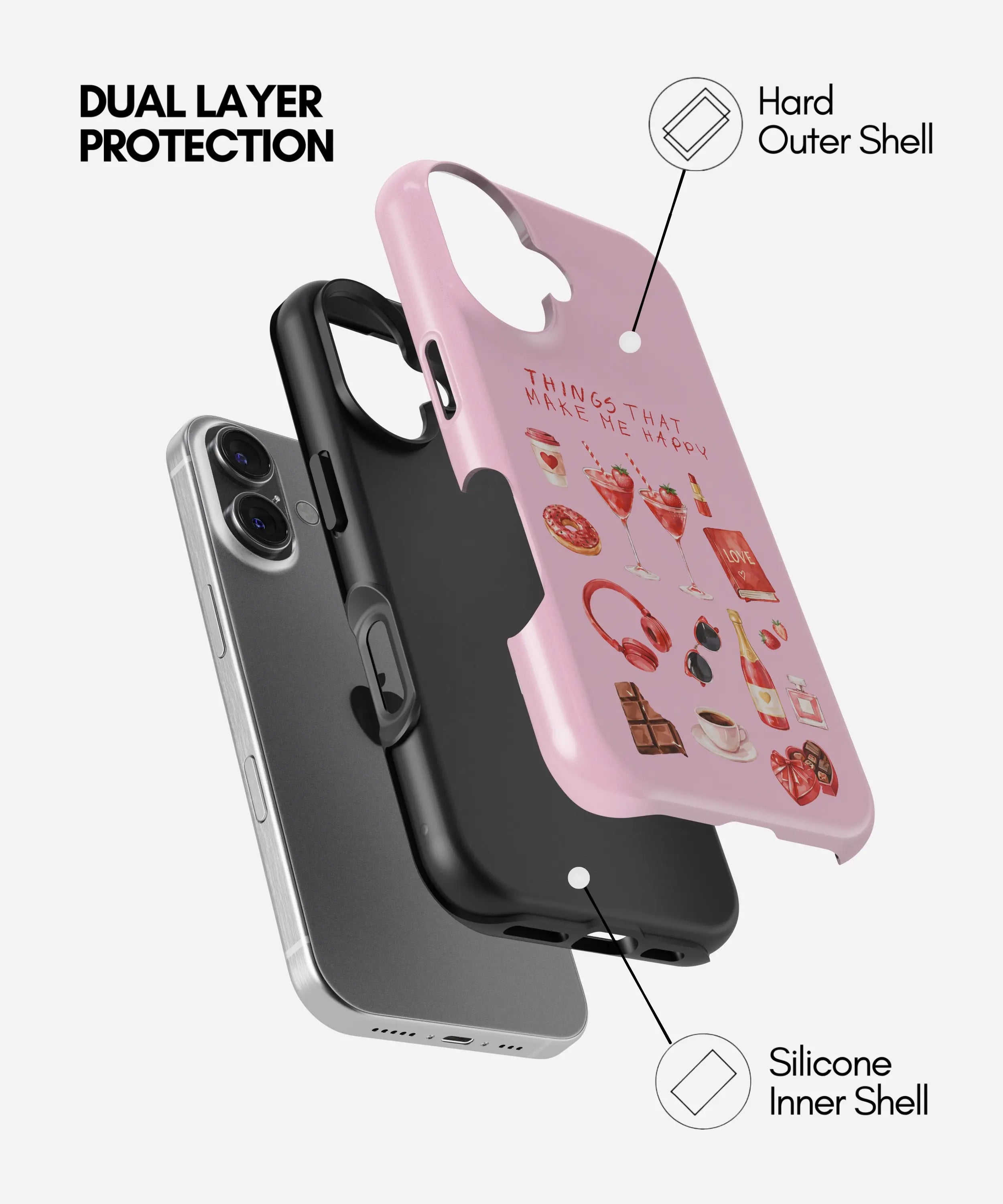 Soft Girl Essentials Glossy Armoured Case