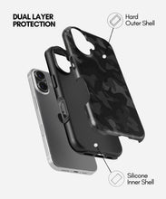 Load image into Gallery viewer, Stealth Night Camo Glossy Armoured Case
