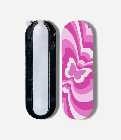 Y2K Pink Butterfly Pop Slider