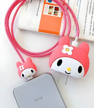 Load image into Gallery viewer, Kawaii Cartoon Charger Case &amp; Cable Protector (18W/20W)
