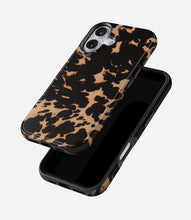 Load image into Gallery viewer, Amber Tortoiseshell Glossy Armoured Case

