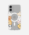 Peek a Boo Pals Clear Magsafe Clear Phone Case