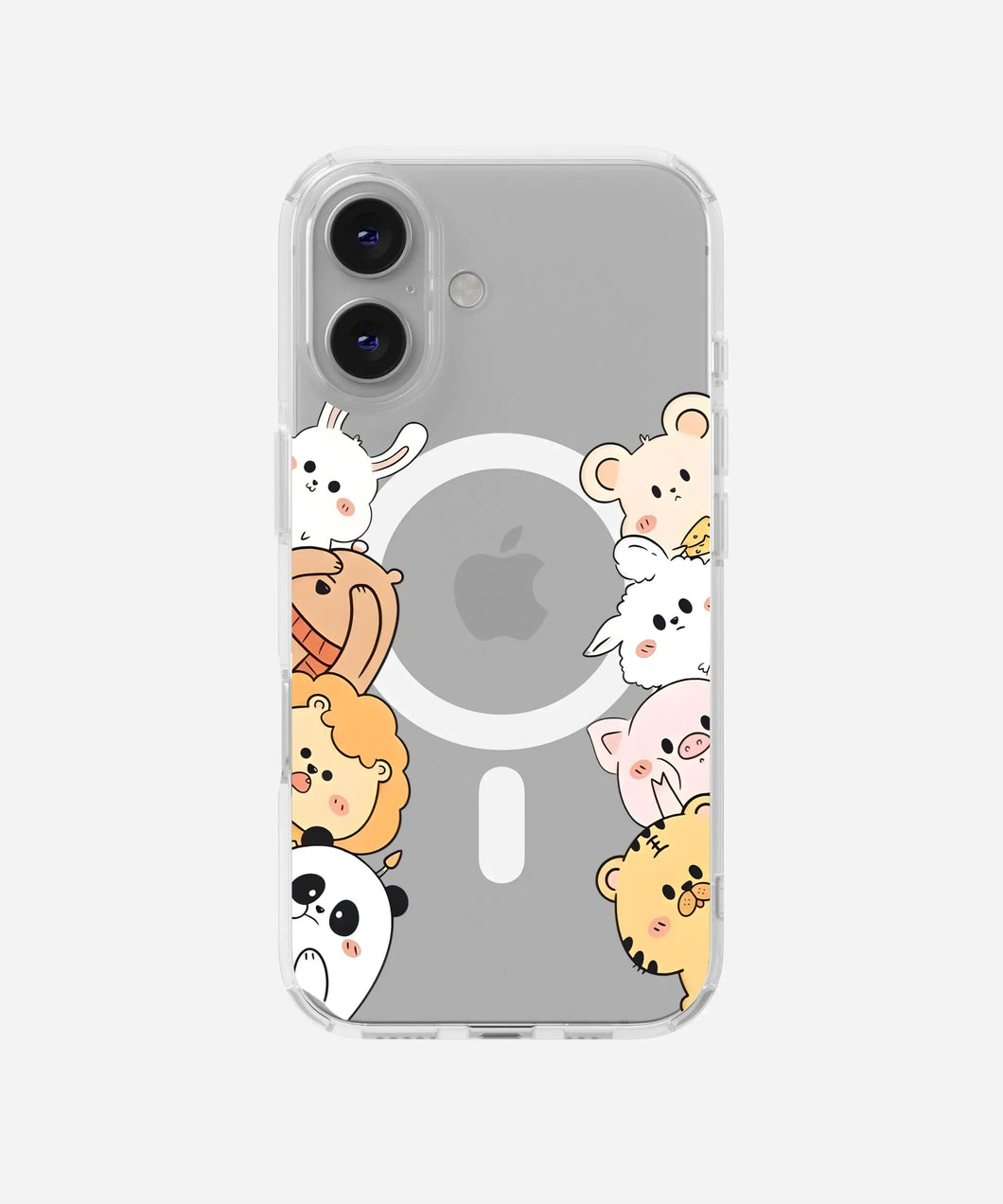 Peek a Boo Pals Clear Magsafe Clear Phone Case