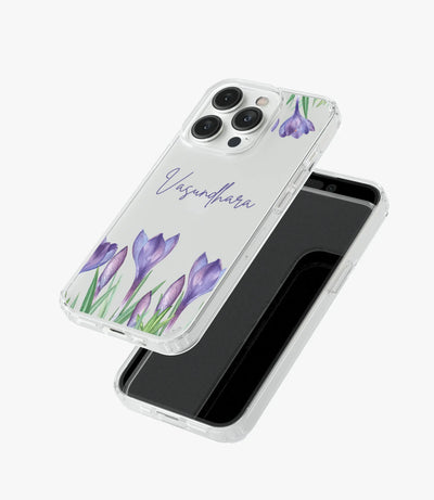 Tulip Treasures Custom Name Silicone Case