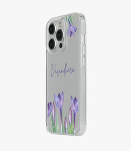 Tulip Treasures Custom Name Silicone Case