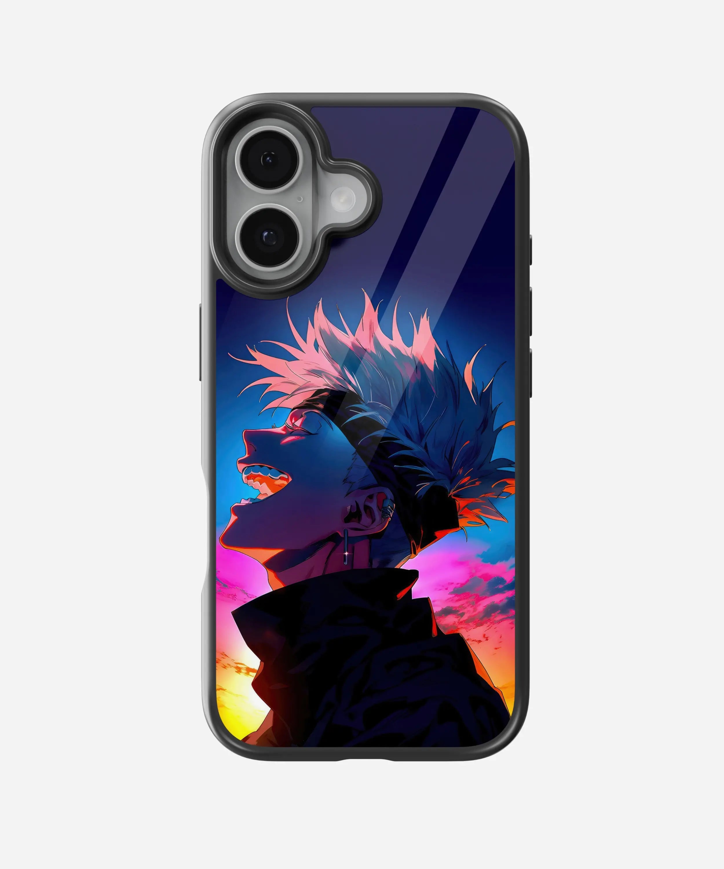 Satoru Gojo Glass Phone Case