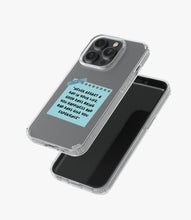 Load image into Gallery viewer, Blue Sticky Custom Note Silicone Case
