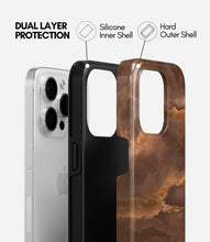 Load image into Gallery viewer, Mocha Cloudstone Glossy Armoured Case
