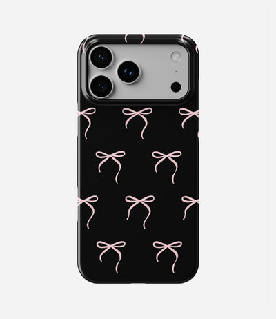 Midnight Bows SnapFit Matte Case