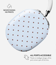 Load image into Gallery viewer, Blueberry Cocoa Dots Glossy Airpods Max Case
