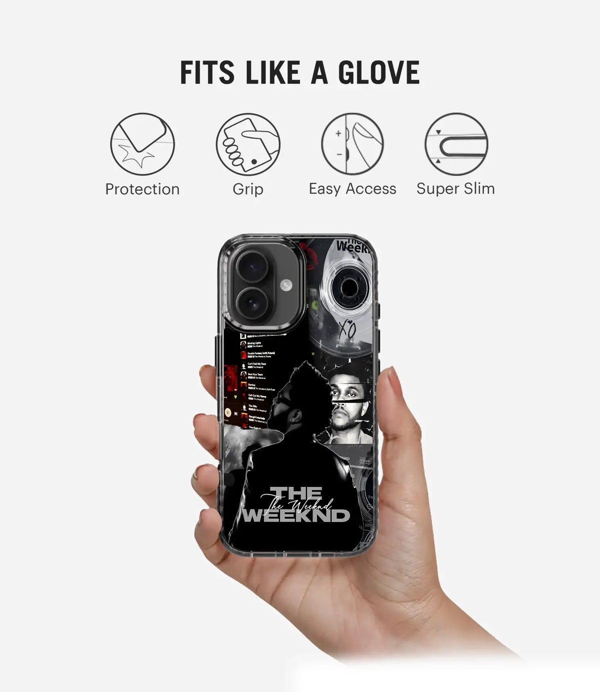 The Weeknd Playlist Stride 2.0 Phone Case