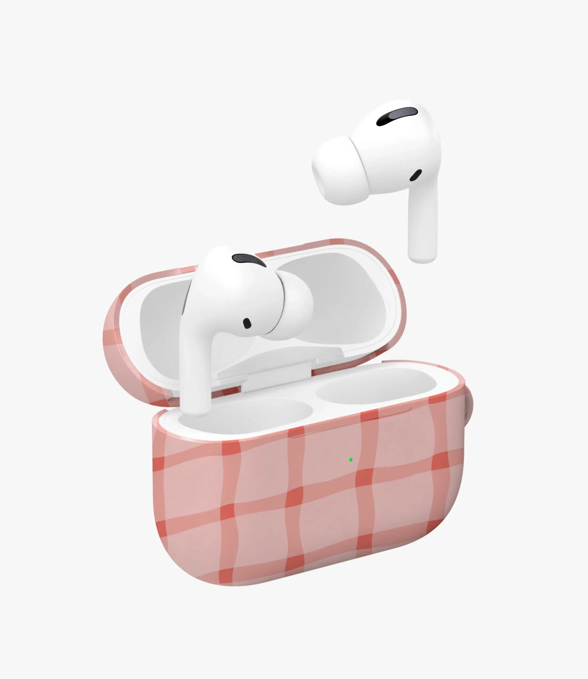 Melted Gingham Glossy Airpod Case