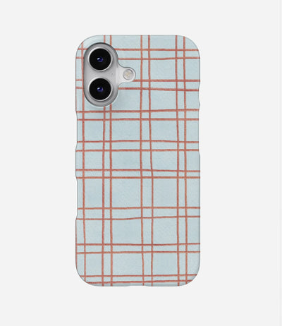 Cherry Grid Hard Case