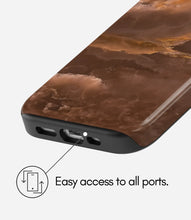 Load image into Gallery viewer, Mocha Cloudstone Glossy Armoured Case

