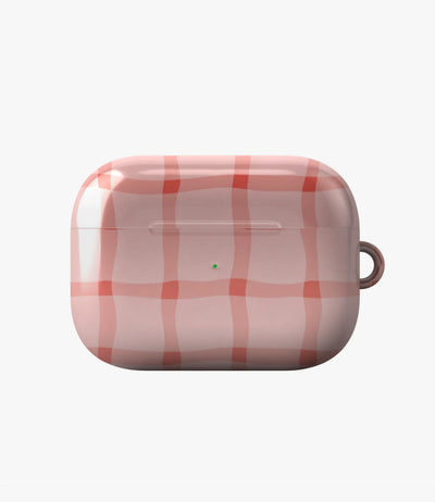 Melted Gingham Glossy Airpod Case