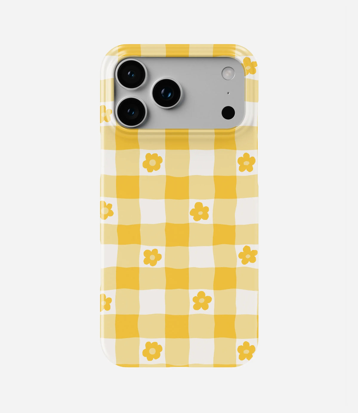Buttercup Checks SnapFit Matte Case