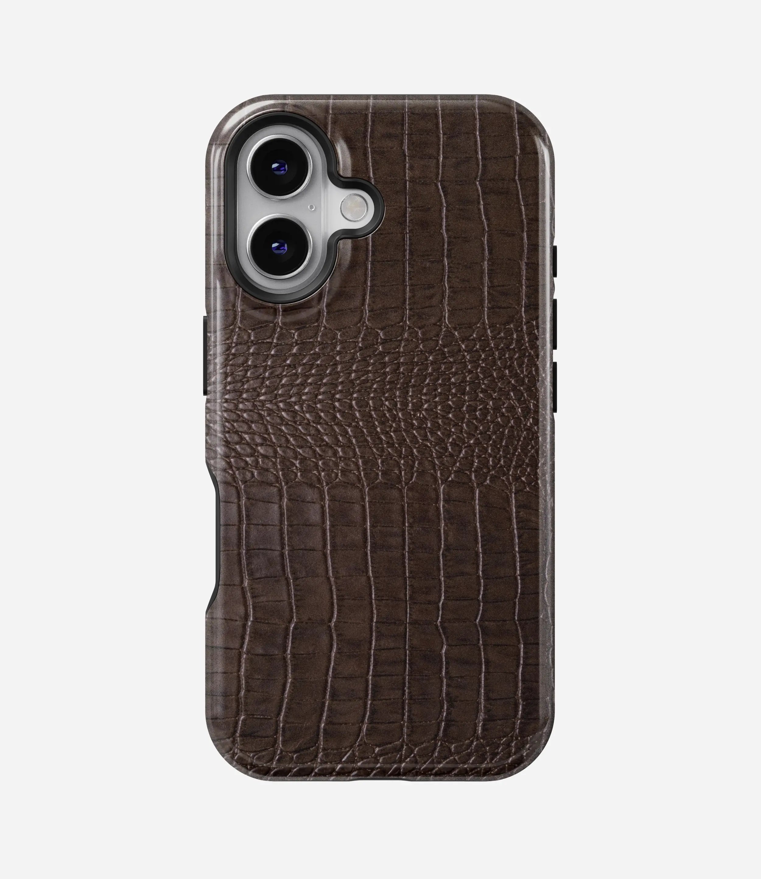 Cocoa Crocodile Glossy Armoured Case
