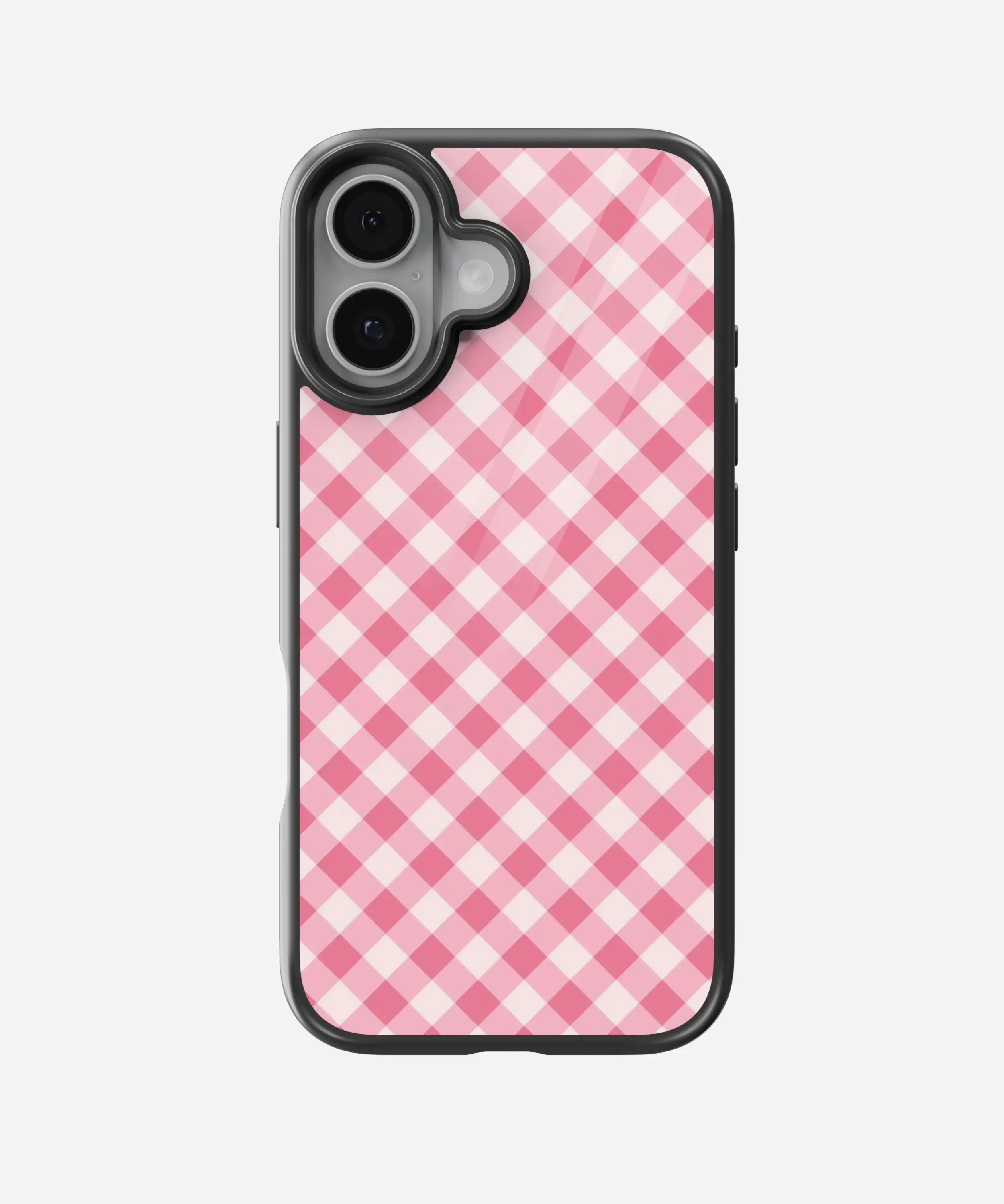 Gingham Crush Glass Case