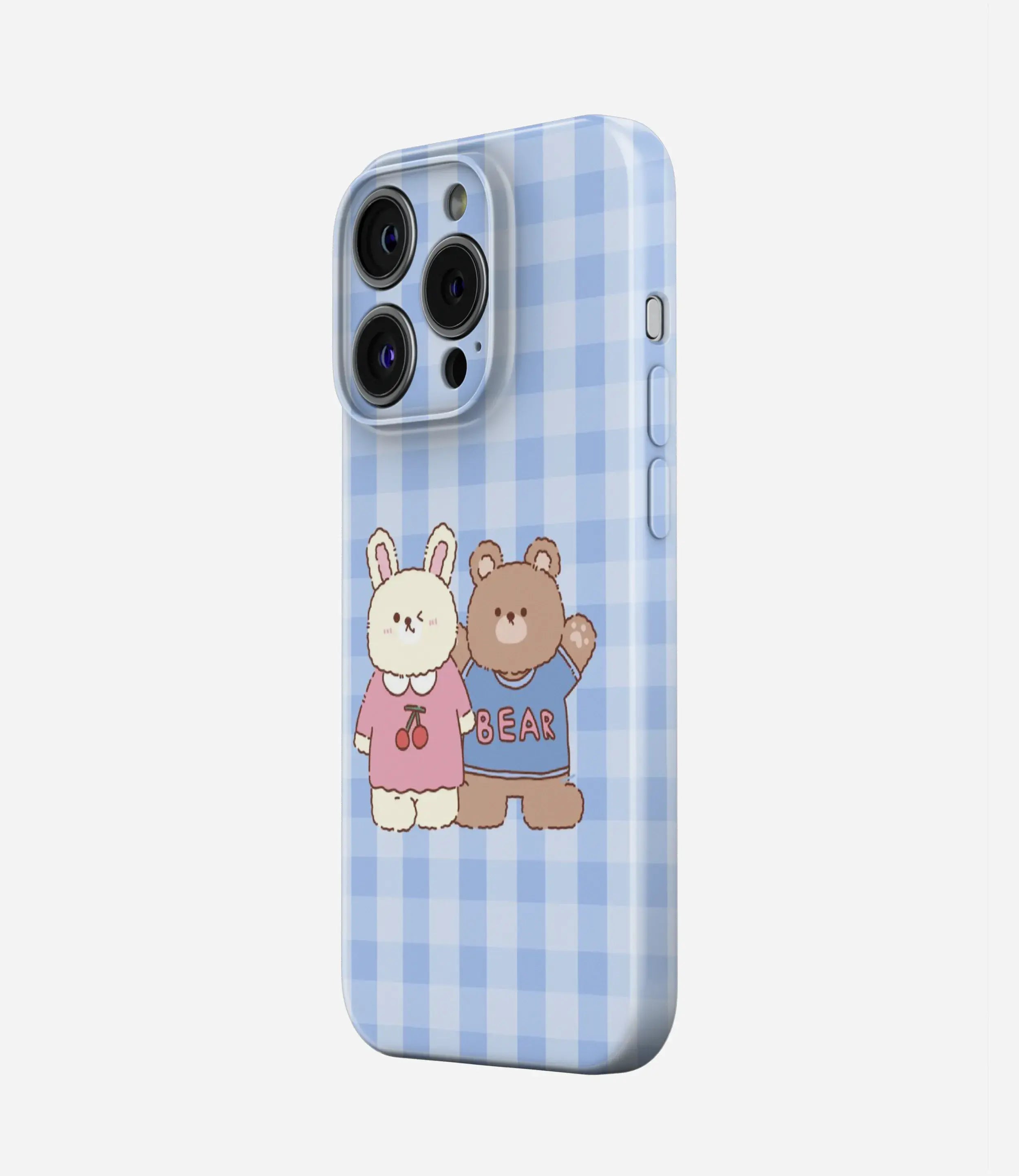 Bunny & Bear Club Glossy Hard Case