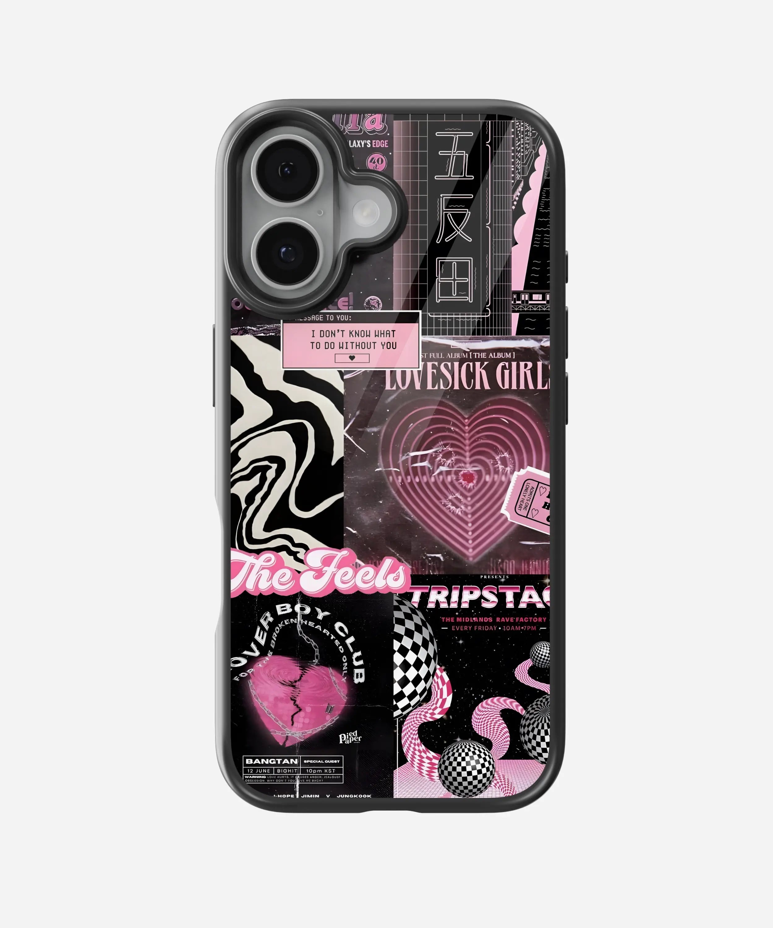 Over Boy Club Glass Case
