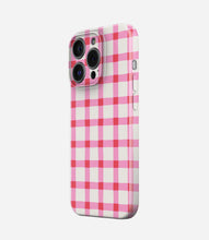 Load image into Gallery viewer, Rosy Checkmate Glossy Hard Case
