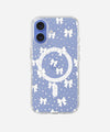 Twinkle Bow Clear Magsafe Clear Phone Case
