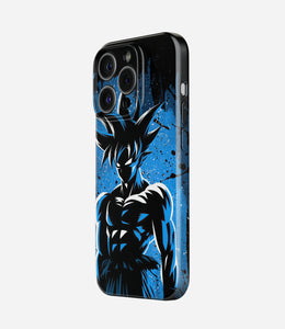 Blue Goku Art Glossy Hard Case