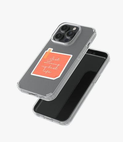 Sticky Handwritten Custom Note Silicone Case