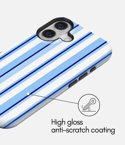 Sunday Blues Glossy Armoured Case