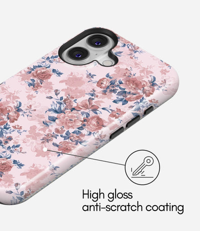 Rosewood Bloom Glossy Armoured Case