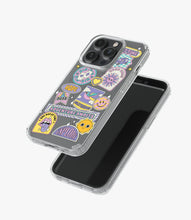 Load image into Gallery viewer, Purple Melody Silicone Phone Case

