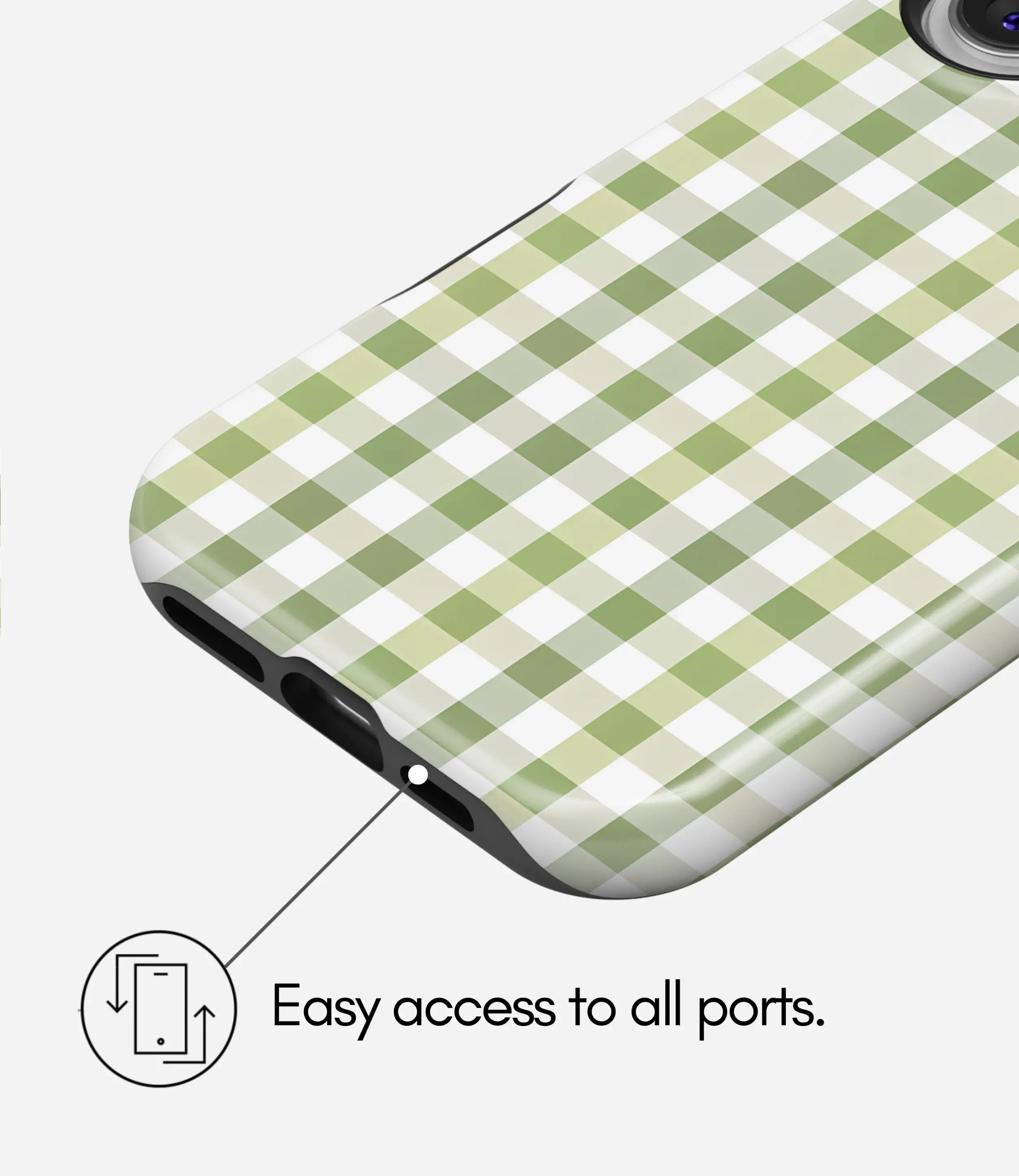 Sage Cottage Glossy Armoured Case