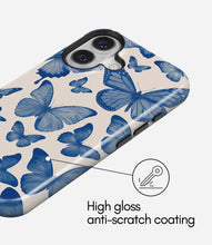 Load image into Gallery viewer, Indigo Flutter Glossy Armoured Case
