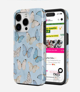 Sky Flutter Glossy Armoured Case