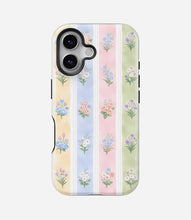 Load image into Gallery viewer, Pastel Bouquet Stripes Glossy Armoured Case
