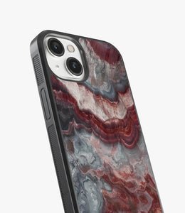 Ruby Marble Glass Case