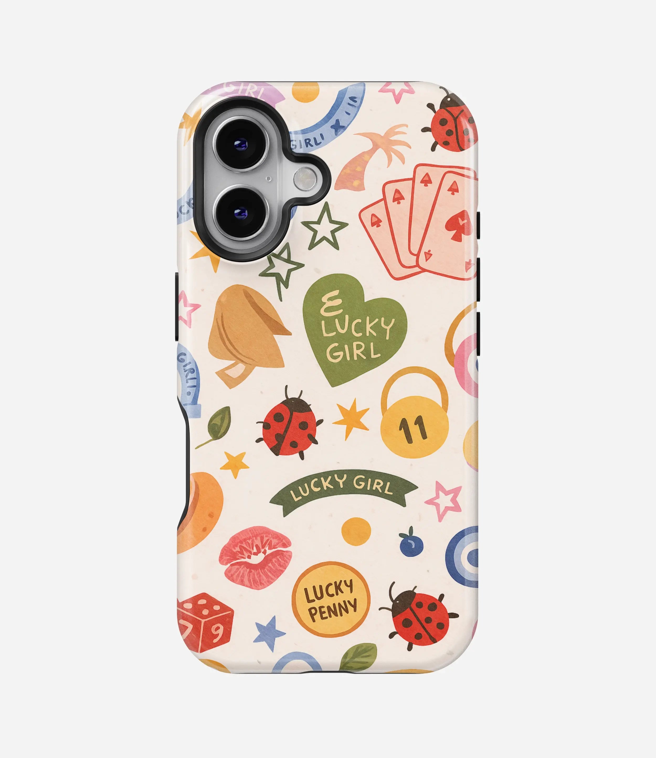 Lady Luck Glossy Armoured Case